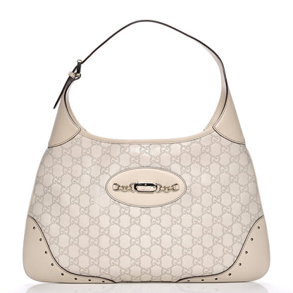 Gucci Guccissima Punch Hobo Off White 1 of 11