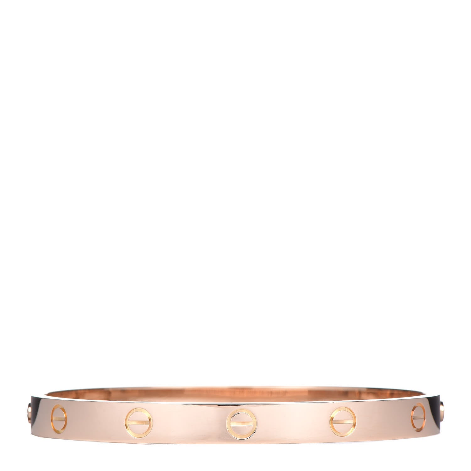 Cartier 18K Pink Gold LOVE Bracelet 18 3 of 4