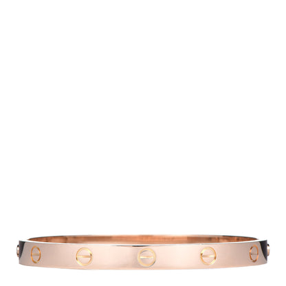 Cartier 18K Pink Gold LOVE Bracelet 18 3 of 4