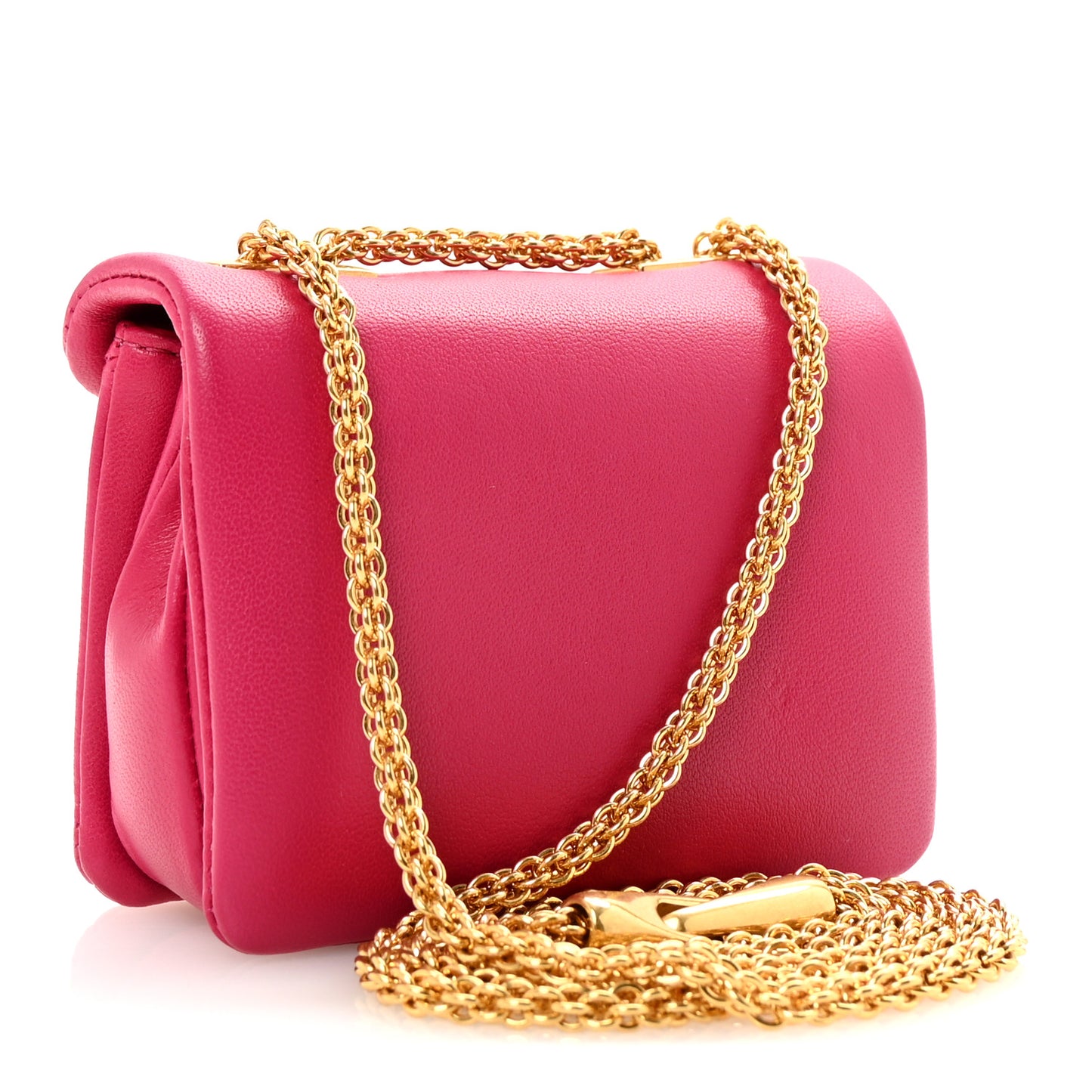 Nappa Micro One Stud Chain Bag Blossom