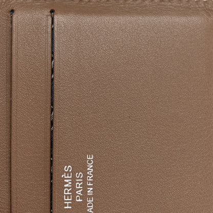 Hermes Swift Citizen Twill Card Case Etoupe 10 of 14
