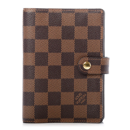 Louis Vuitton Damier Ebene Small Ring Agenda Cover 1 of 7