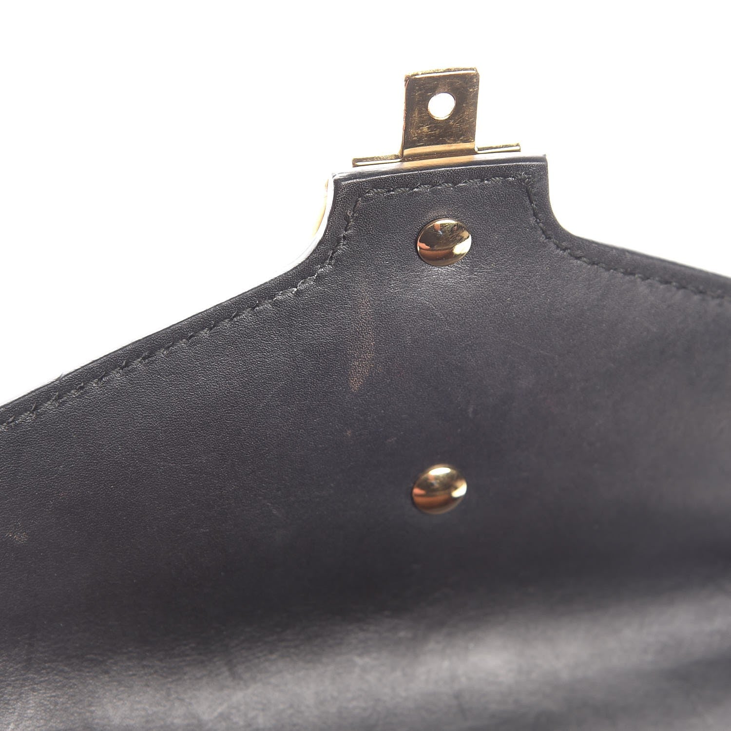 Gucci Calfskin Mini Sylvie Top Handle Bag Black 10 of 13