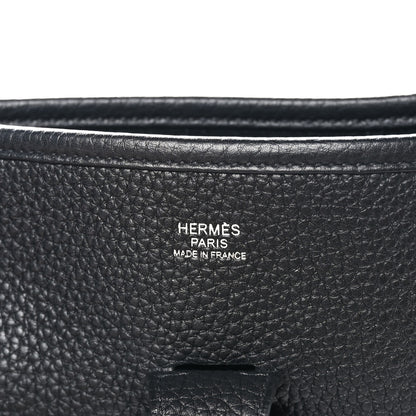 Hermes Taurillon Clemence Evelyne III GM Black 7 of 11