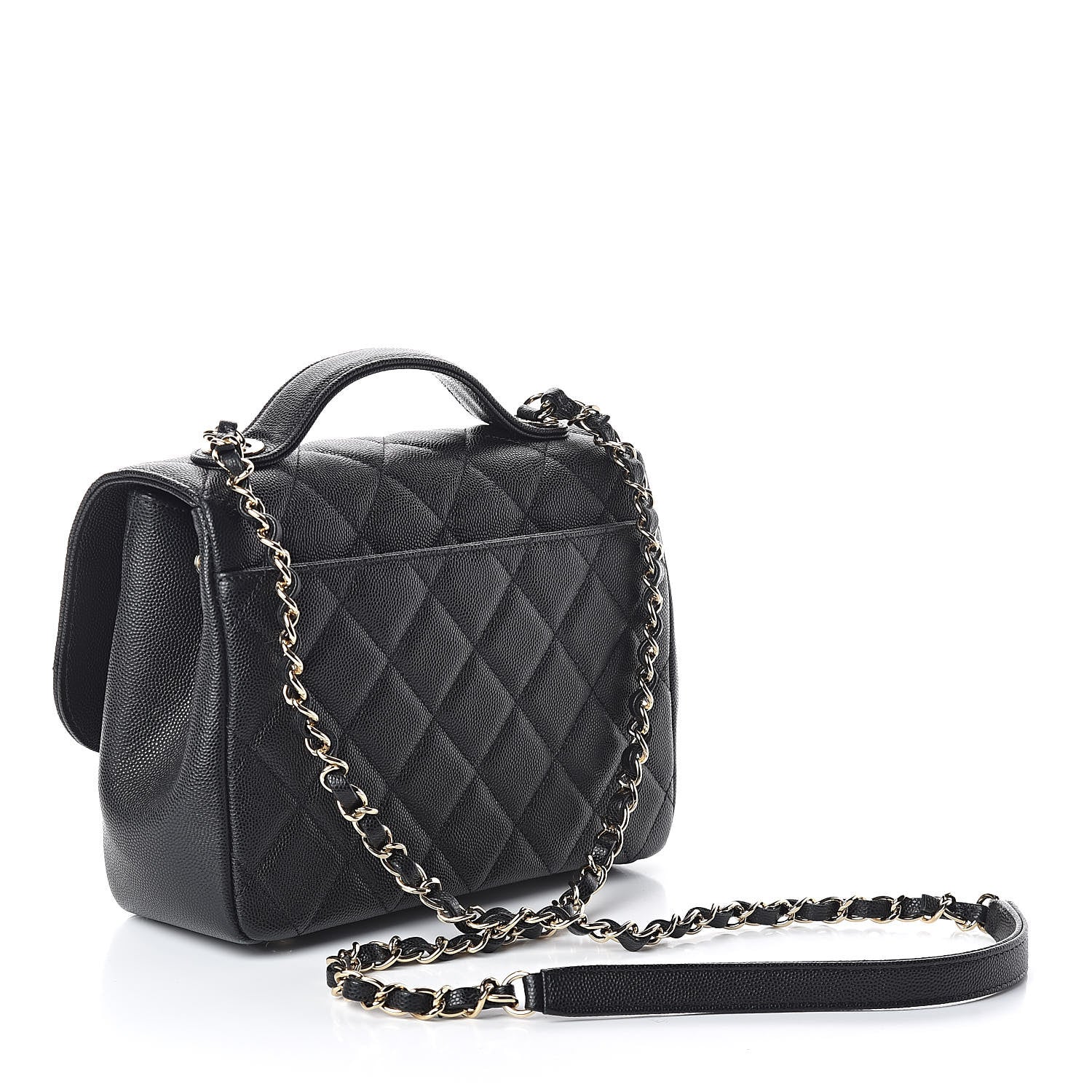 Chanel Caviar Quilted Medium Business Affinity Flap Black 3 of 9