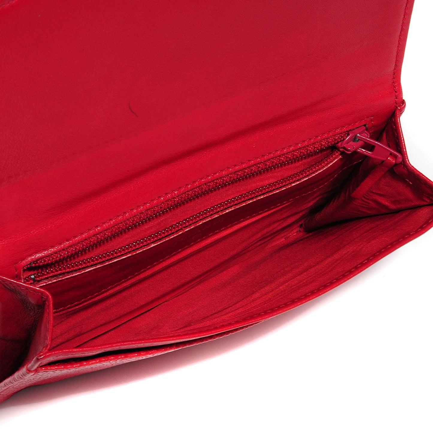 Caviar Timeless CC Card Holder Wallet Red