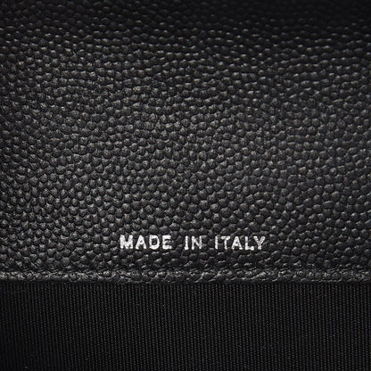 Chanel Caviar Quilted Boy Flap Card Holder So Black 6 of 8