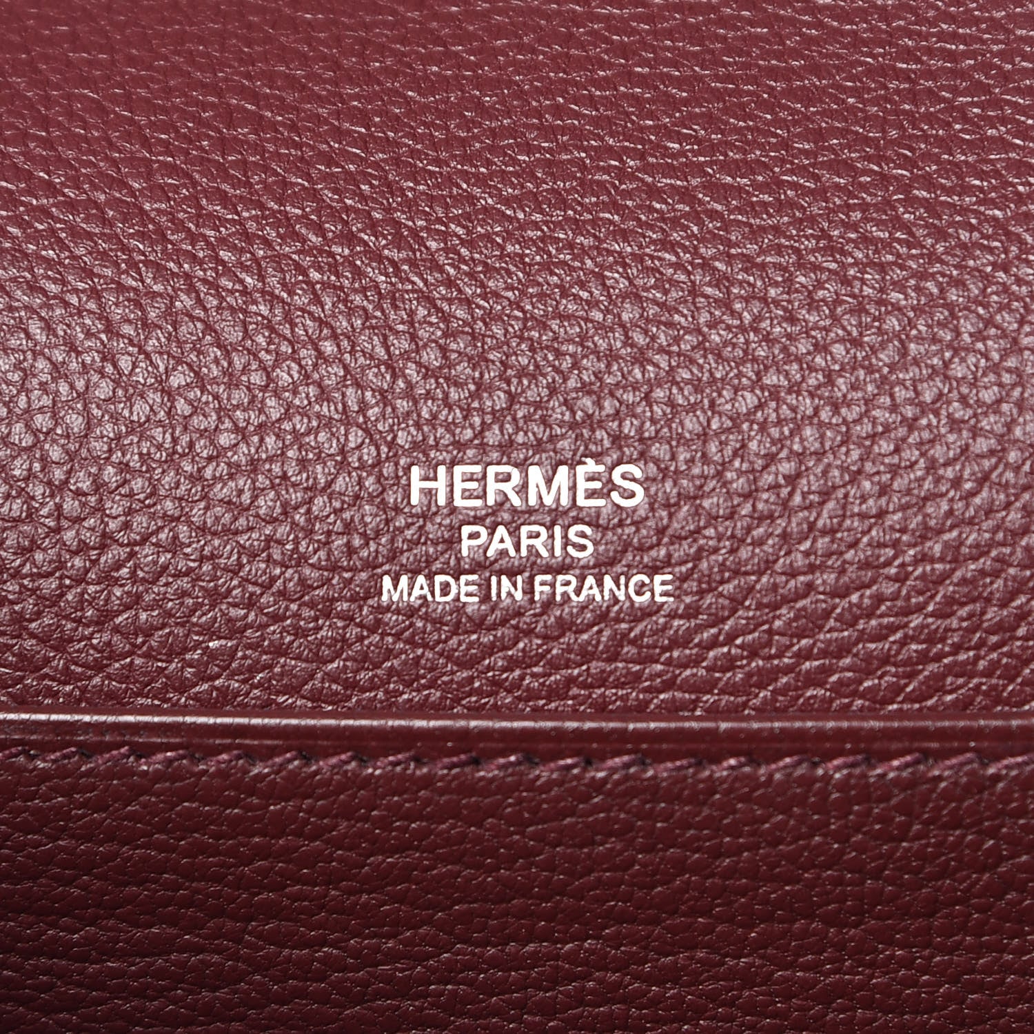 Hermes Evercolor Mini Sac Roulis Bordeaux 6 of 9