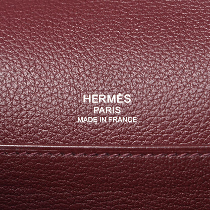 Hermes Evercolor Mini Sac Roulis Bordeaux 6 of 9