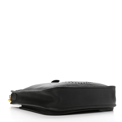 Hermes Taurillon Clemence Evelyne III PM Black 4 of 11