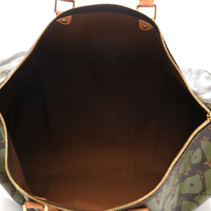 Louis Vuitton Graffiti Keepall 50 Kaki 8 of 15