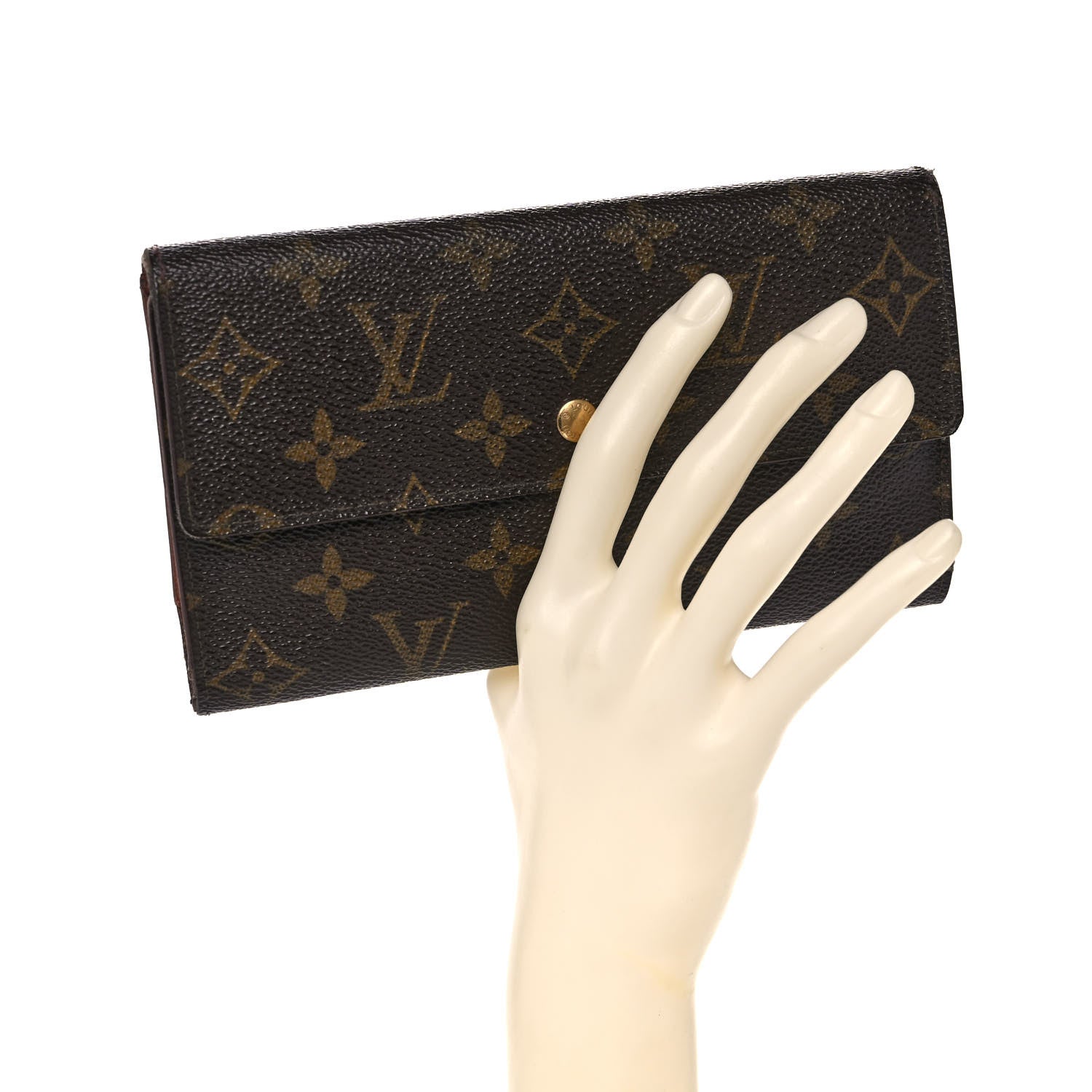 Louis Vuitton Monogram Porte Tresor International Wallet 2 of 16
