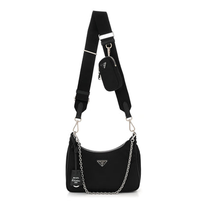 Prada Nylon Re-Edition 2005 Shoulder Bag Black 1 of 12