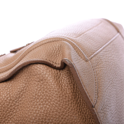 Celine Drummed Calfskin Mini Luggage Camel 12 of 13