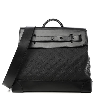 Louis Vuitton Taurillon Monogram Steamer PM Black 1 of 4