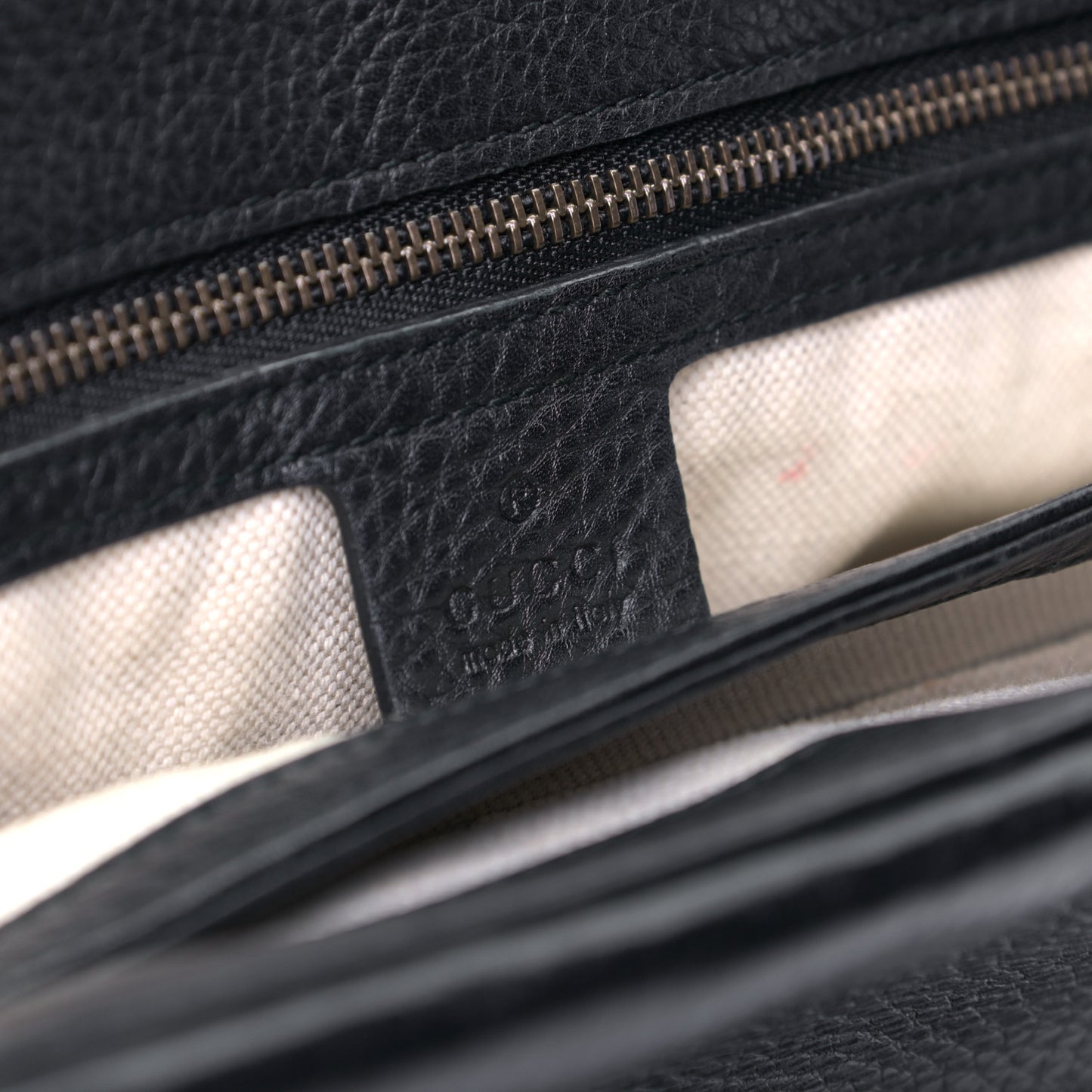 Cellarius Calfskin GG Marmont Shoulder Bag Black