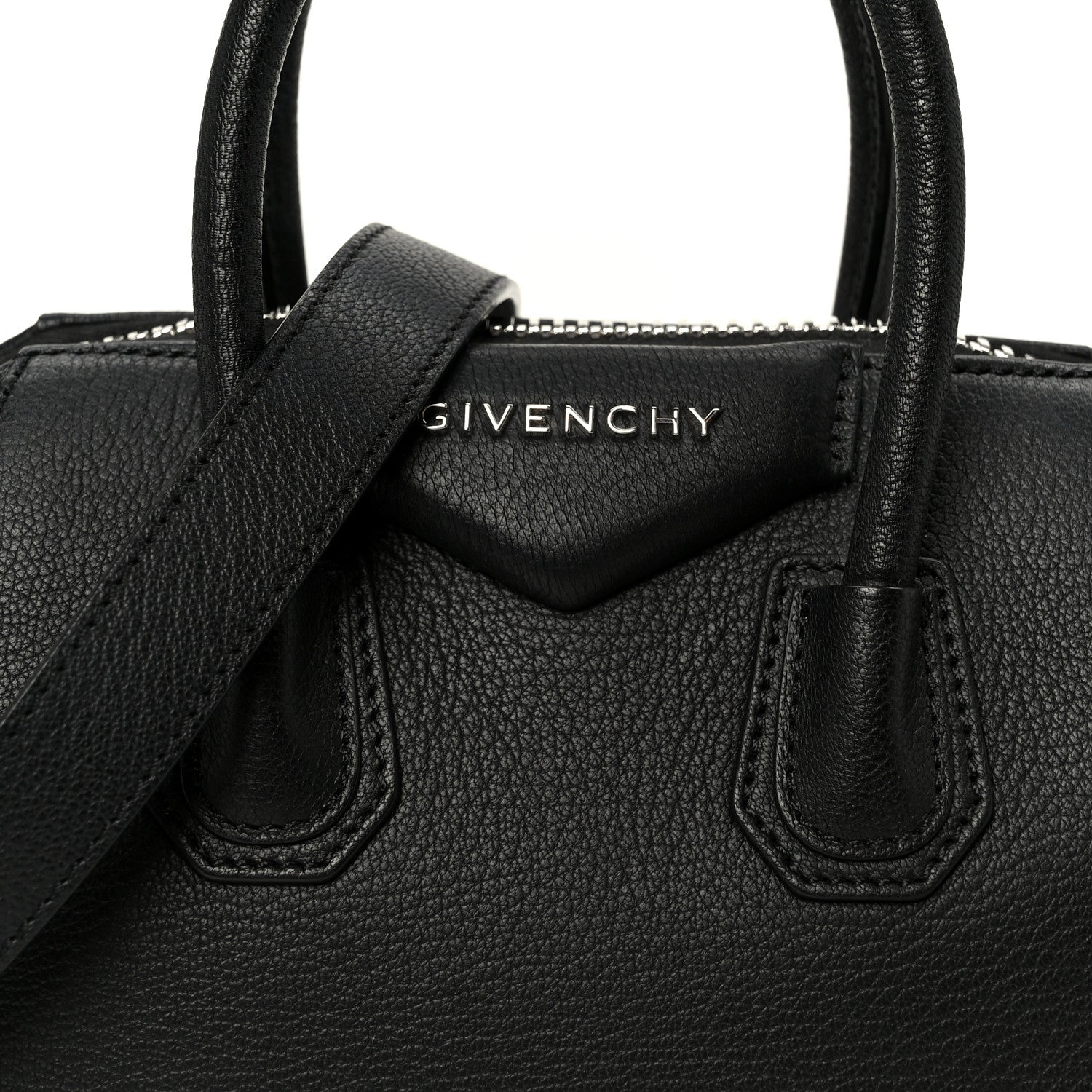 Givenchy Sugar Goatskin Mini Antigona Black 8 of 10