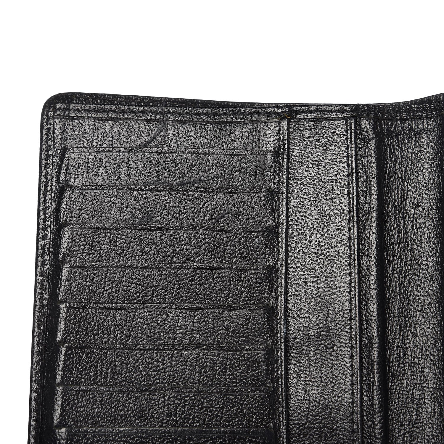 Chanel Goatskin Yen Wallet Black 11 of 13