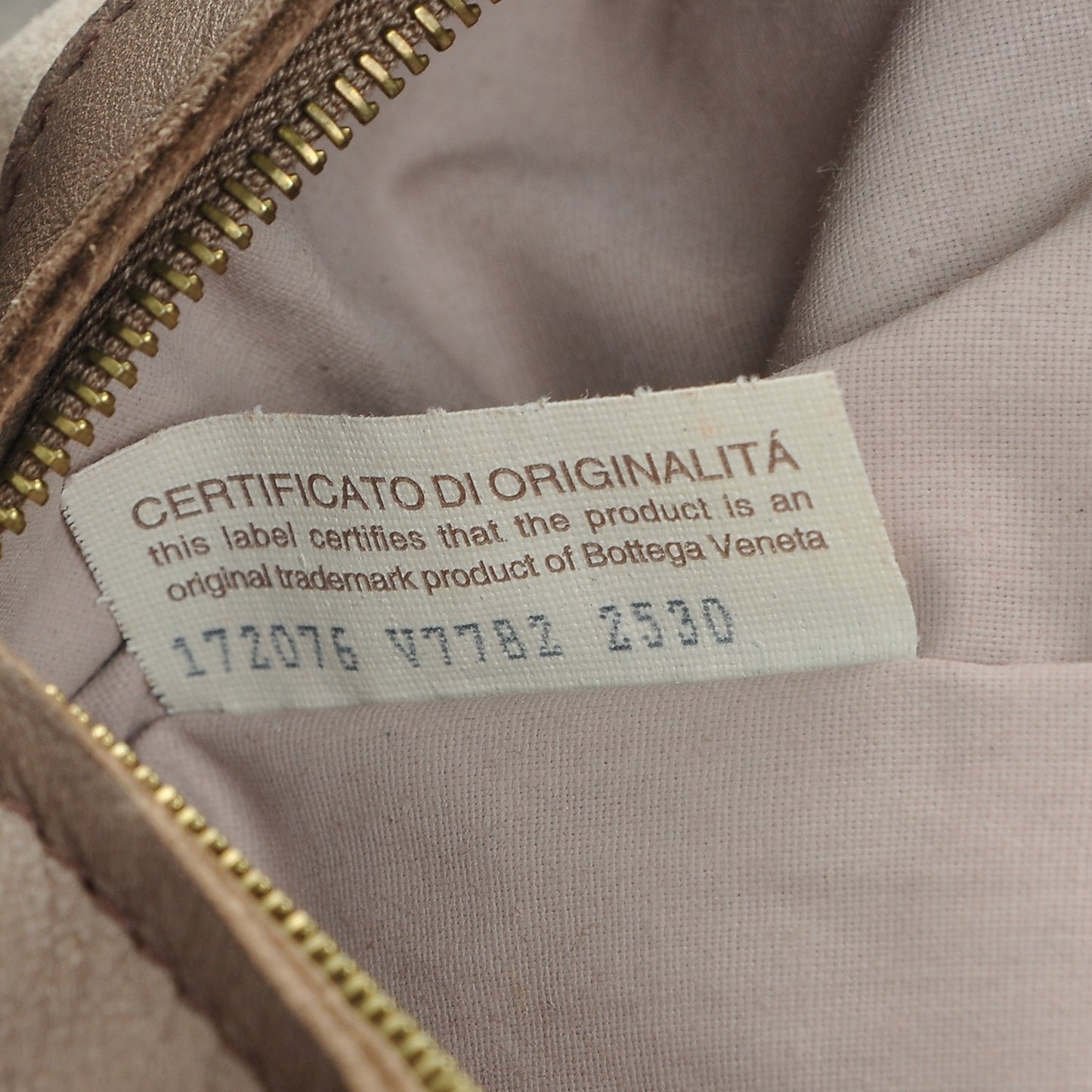 Nappa Intrecciato Satchel Old Petra