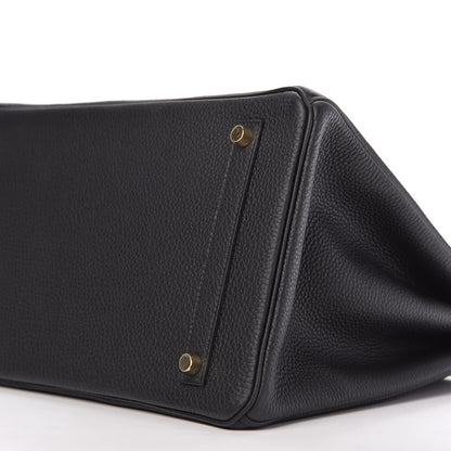 Hermes Togo Birkin 35 Black 7 of 11