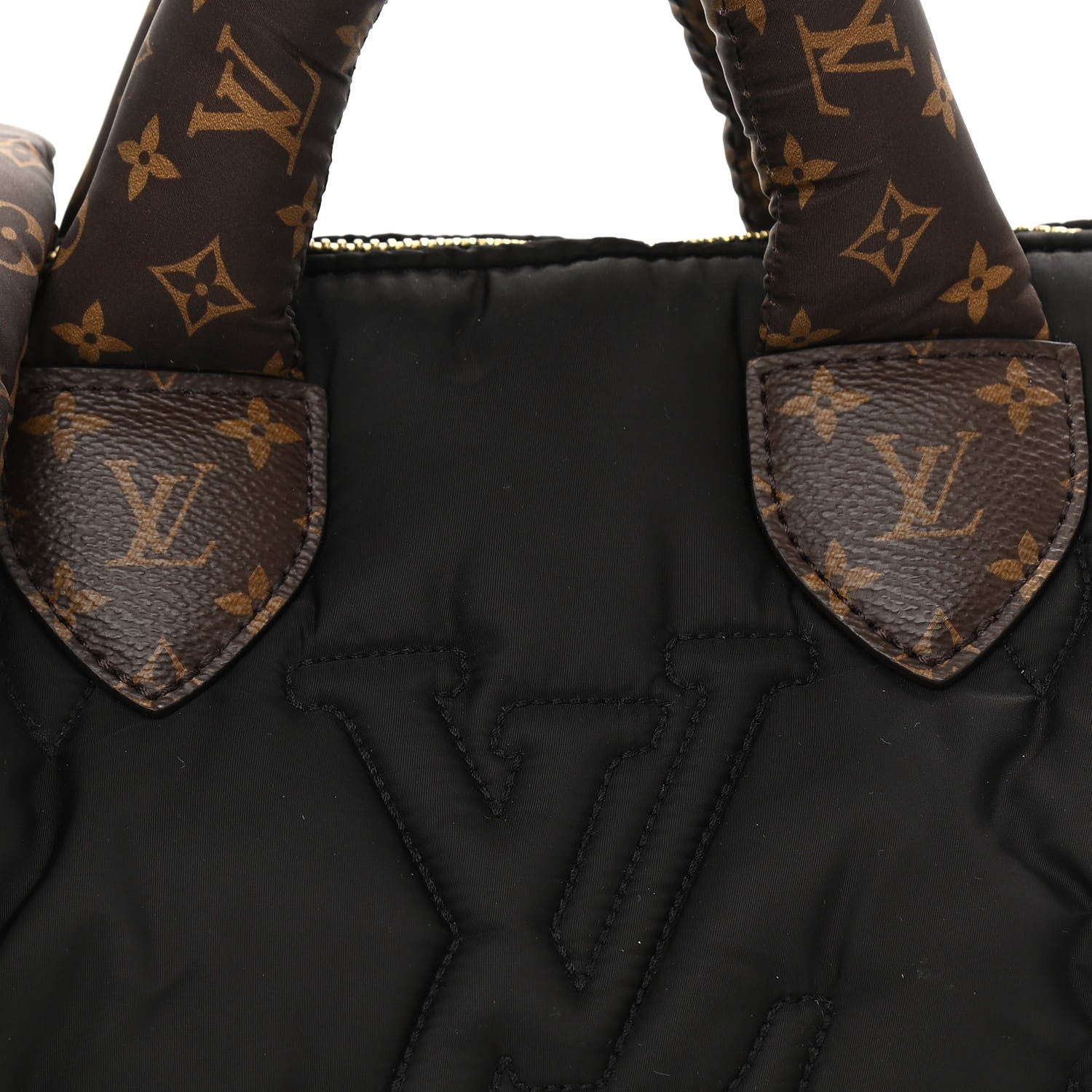 Louis Vuitton Econyl Mini Monogram Pillow Speedy Bandouliere 25 Black 6 of 9