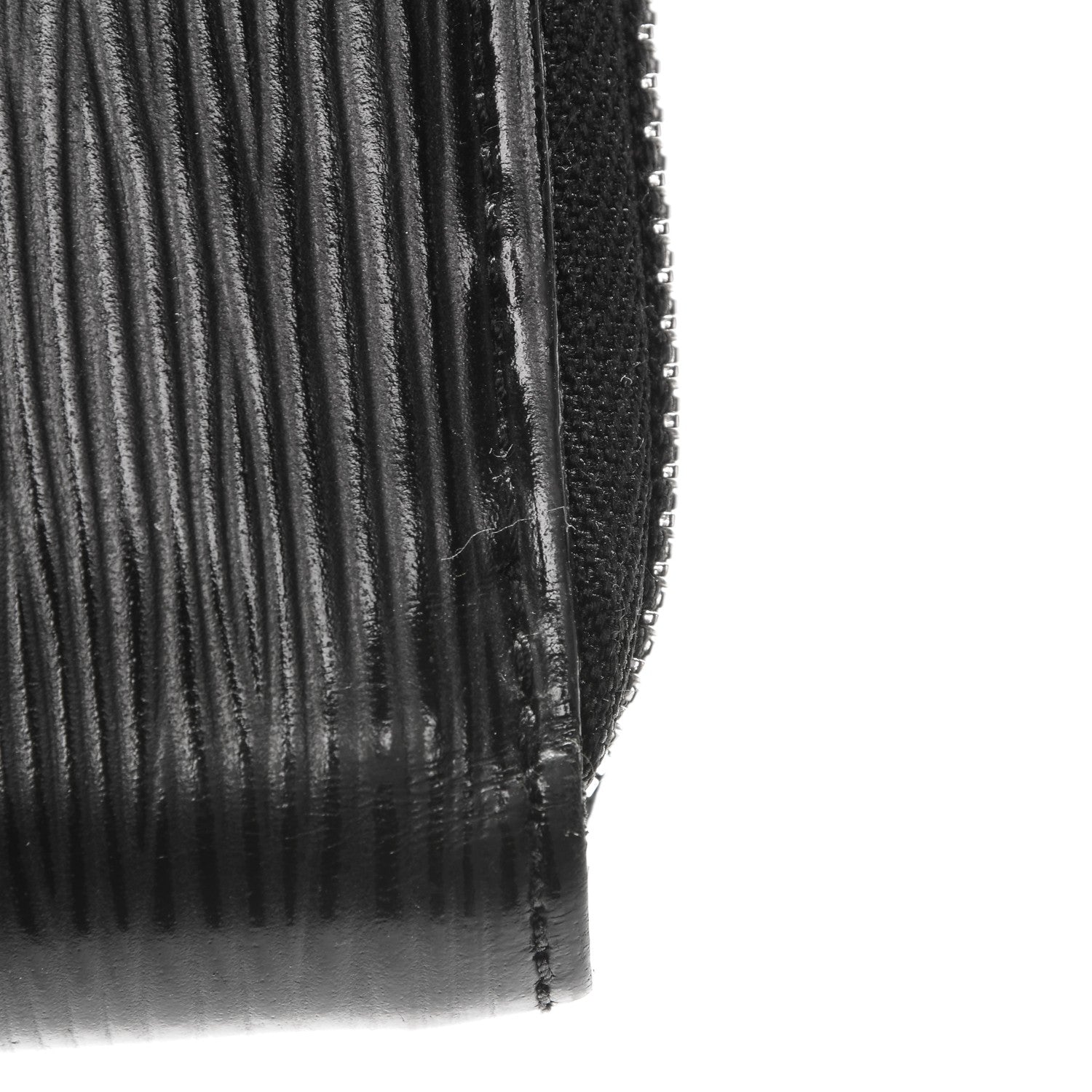 Louis Vuitton Epi Zippy Compact Wallet Black 9 of 10
