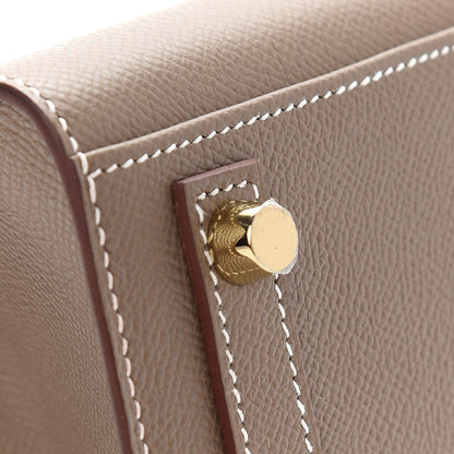 Hermes Epsom Birkin Sellier 25 Etoupe 8 of 35