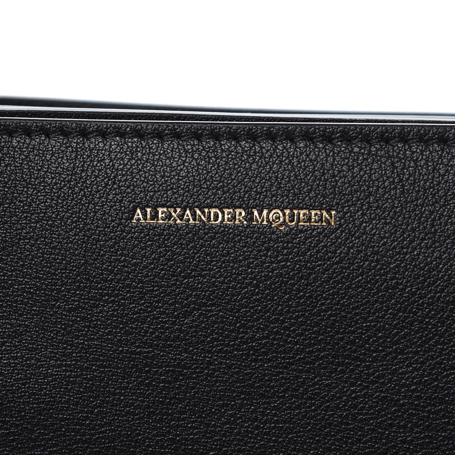 Alexander McQueen Grained Calfskin Twin Skull Crossbody Black 6 of 9