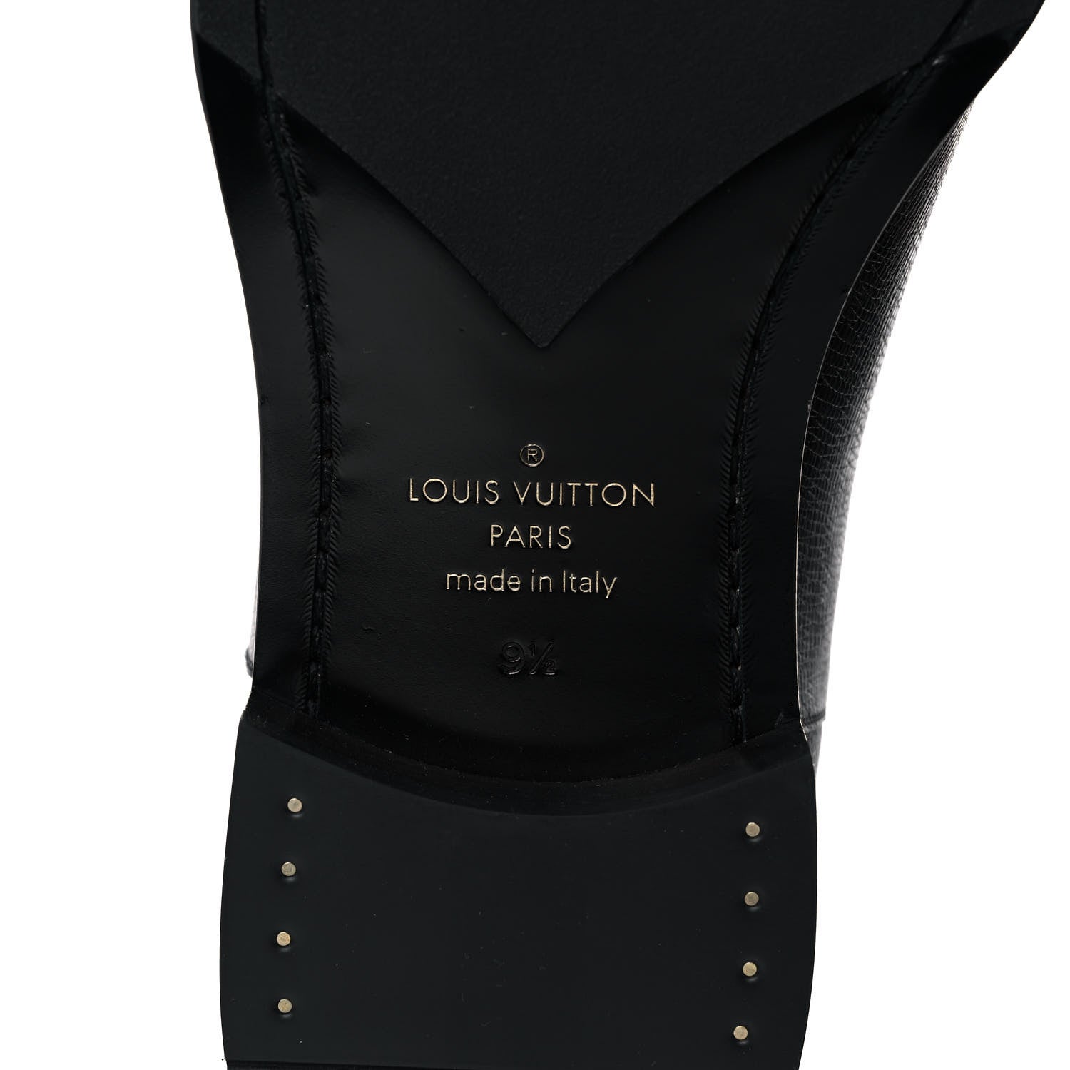 Louis Vuitton Taiga Mens LV Vendome Chelsea Boots 9.5 Black 6 of 9