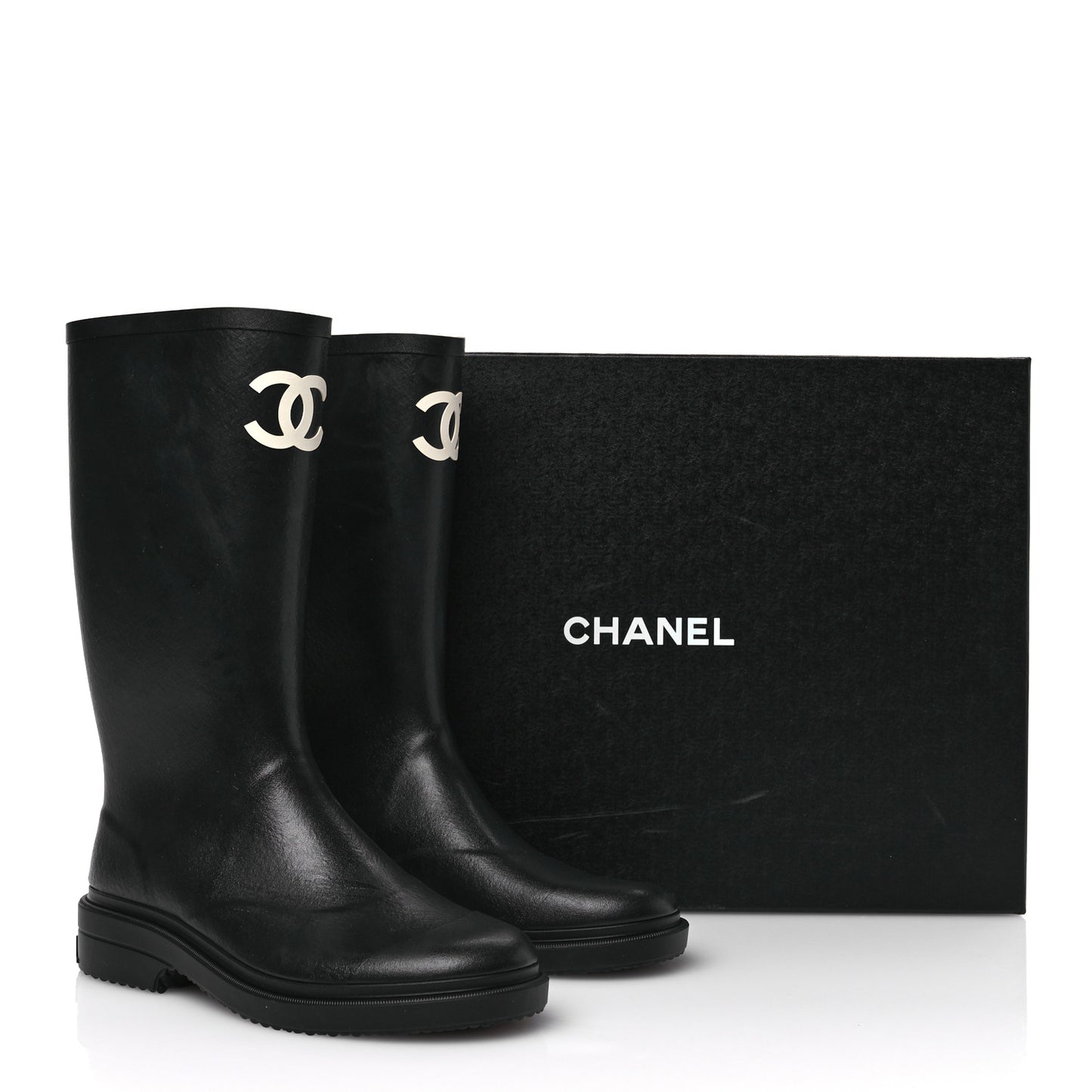 Caoutchouk CC High Boots 40 Black