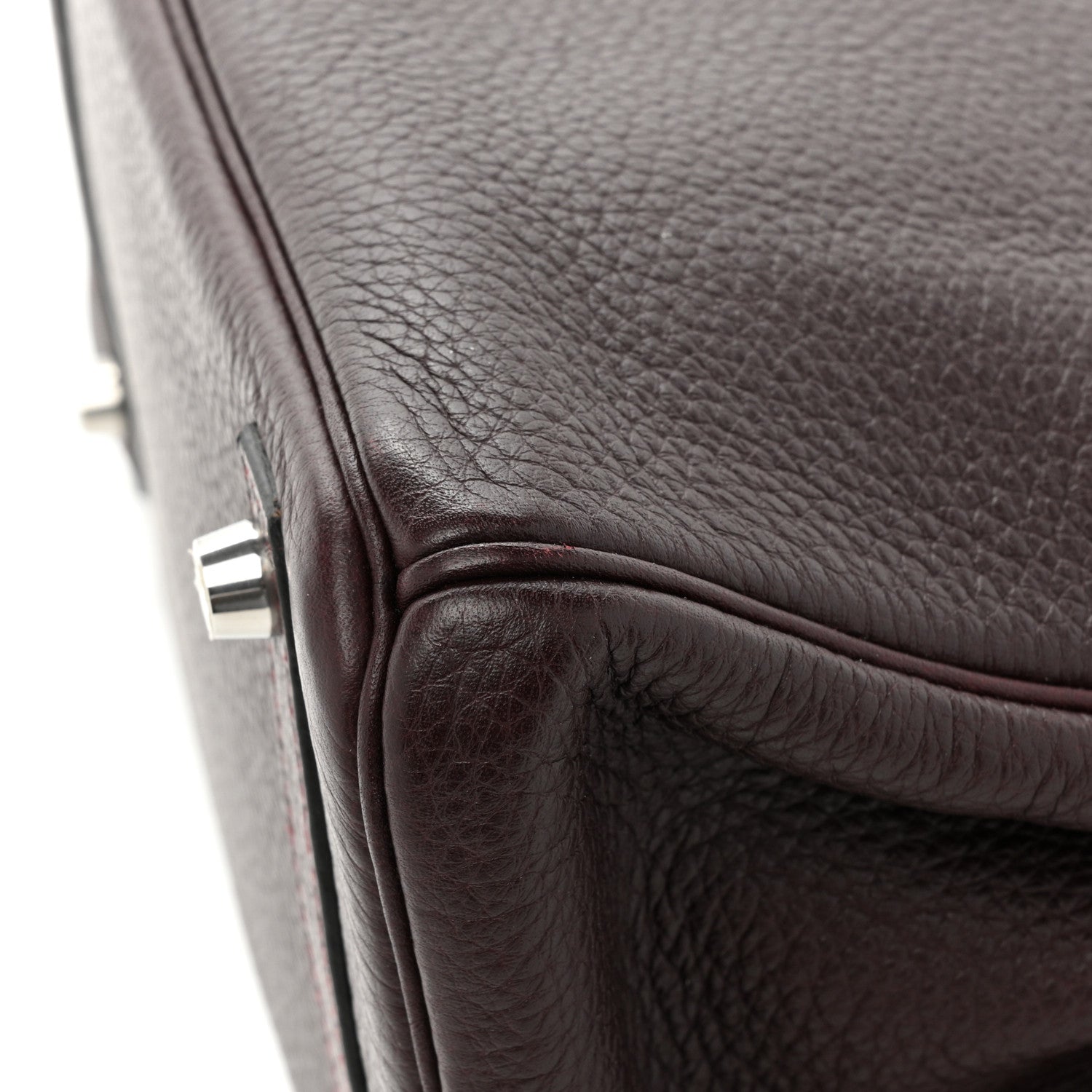 Hermes Taurillon Clemence Birkin 30 Prune 16 of 16