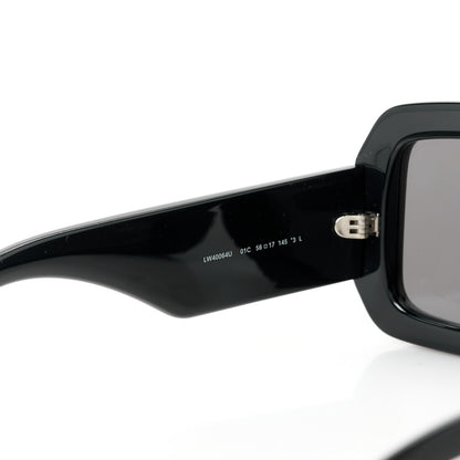 Loewe Acetate Paula's Ibiza Dive In Mask Sunglasses LW40064U Black Silver 5 of 7