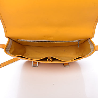 Goyard Goyardine Belvedere MM Messenger Bag Yellow 5 of 21