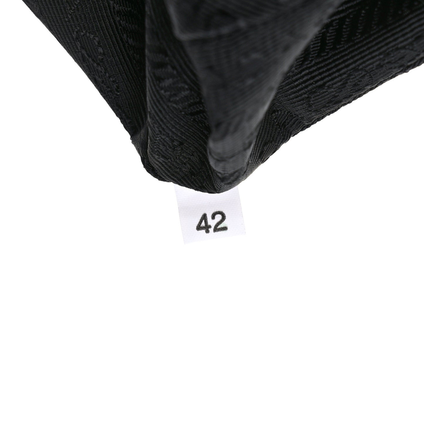 Grace Lux Triangle Logo Embossed Triangle Wristlet Pouch Black