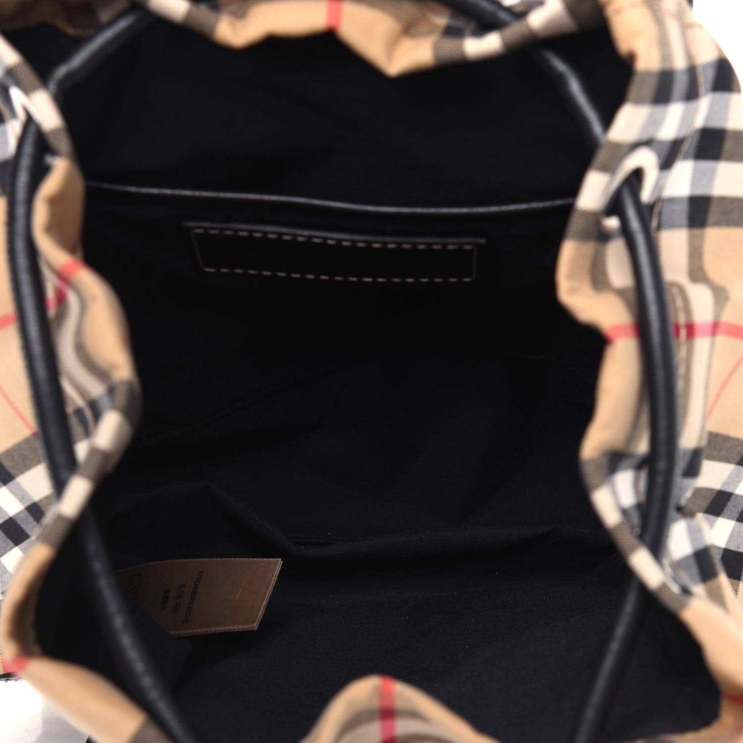 Burberry Vintage Check Small Rucksack Backpack Archive Beige 4 of 14