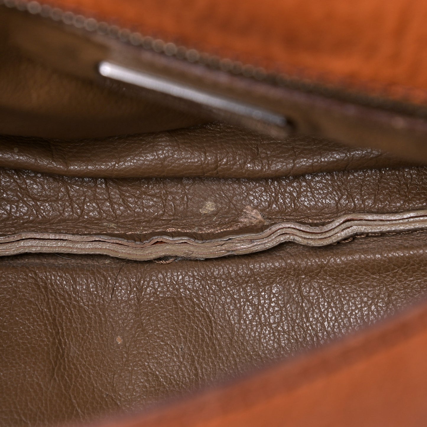 Glace Calfskin Hobo Tan