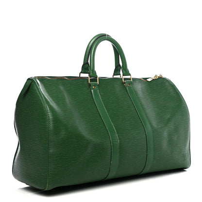Louis Vuitton Epi Keepall 45 Borneo 2 of 4