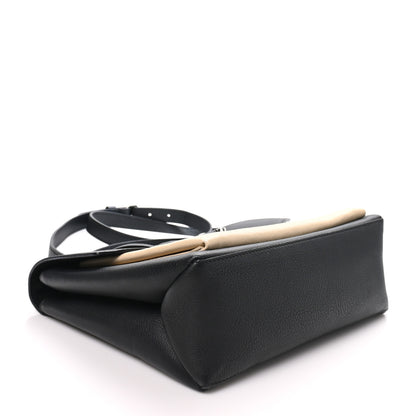 Louis Vuitton Soft Calfskin My Lockme Top Handle Vanille Black 4 of 9