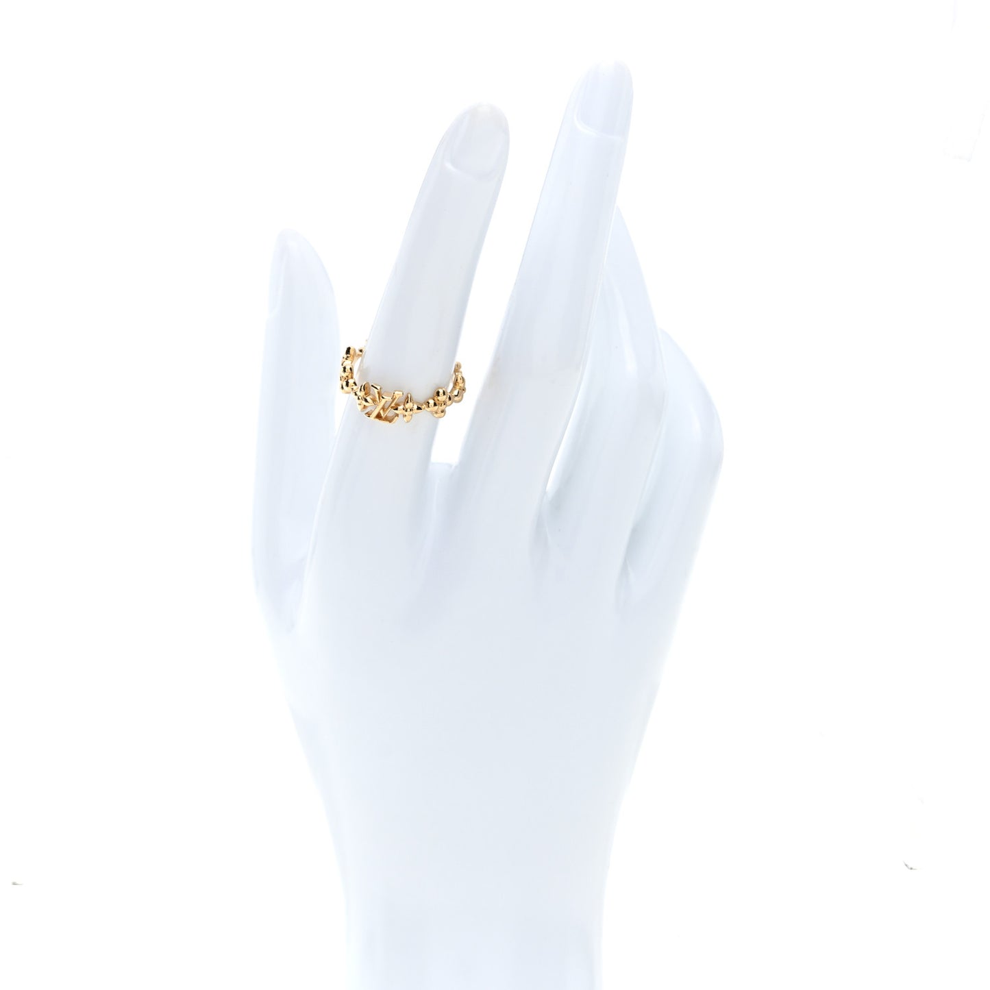 Metal LV Iconic XS Ring M 53 6.25 Gold