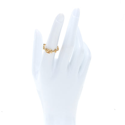Louis Vuitton Metal LV Iconic XS Ring M 53 6.25 Gold 2 of 4