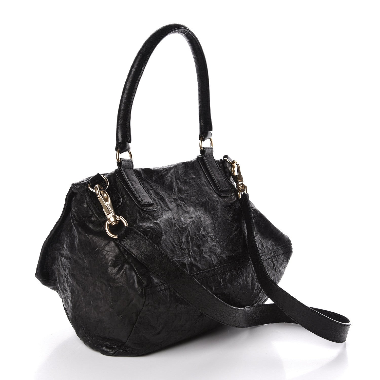 Givenchy Tumbled Sheepskin Medium Pandora Bag Black 3 of 10