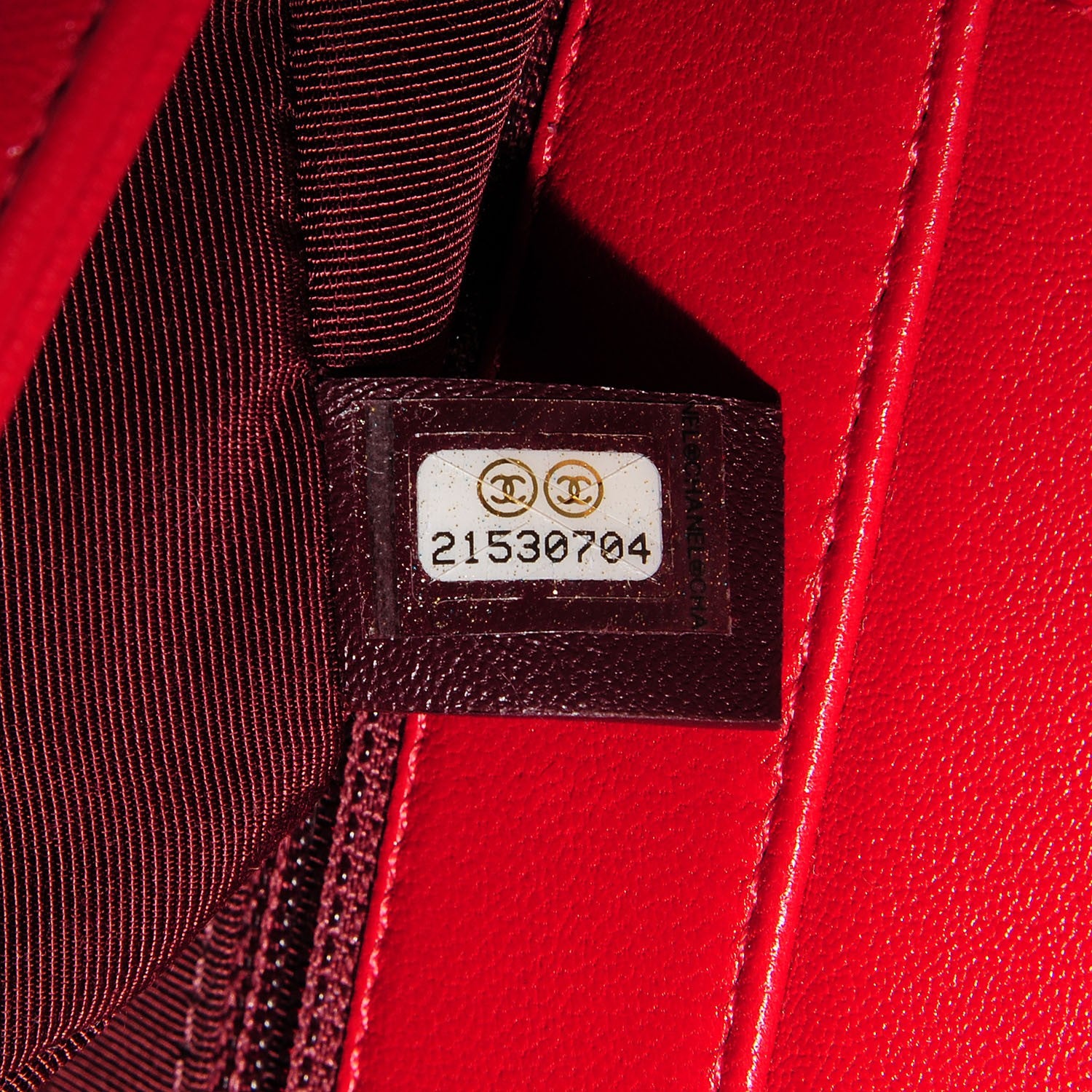 Chanel Sheepskin Quilted Vintage Mademoiselle Flap Red 9 of 9