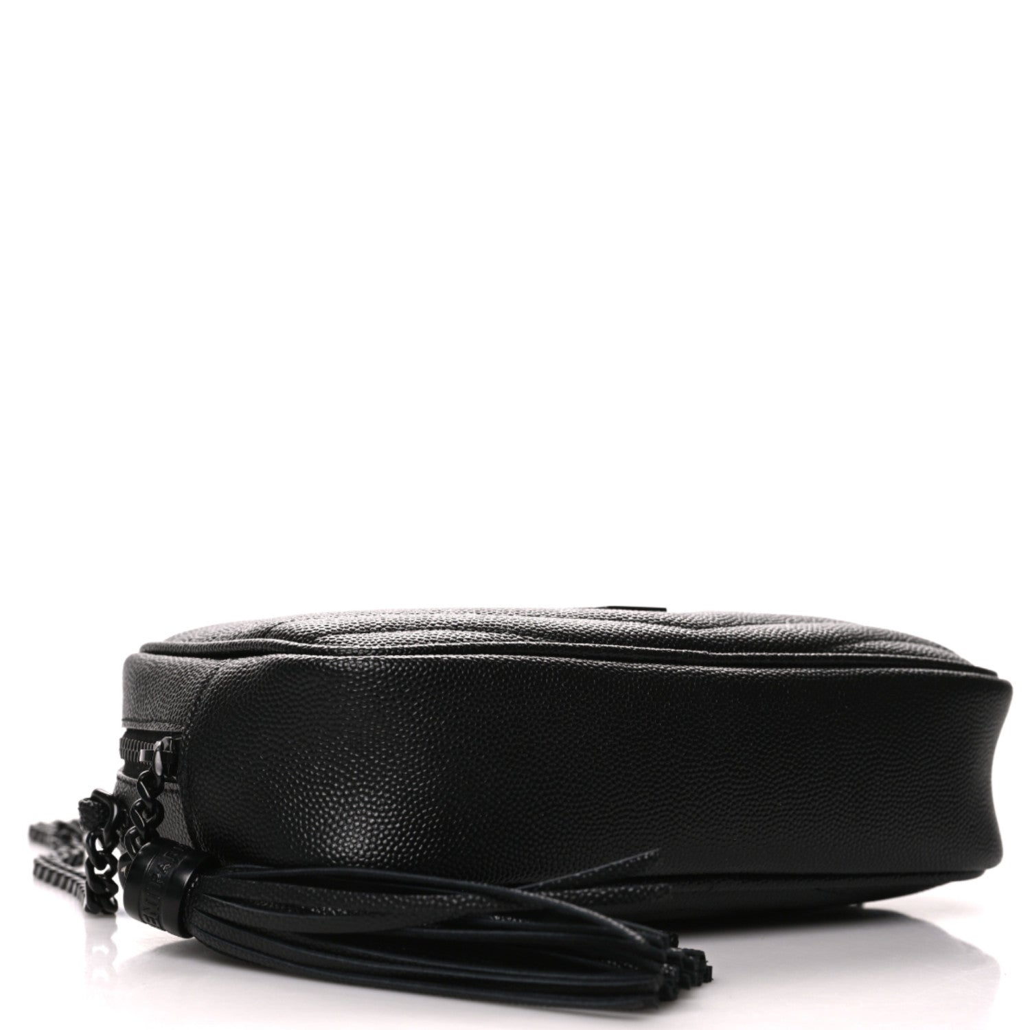 Saint Laurent Grain De Poudre Matelasse Monogram Mini Lou Camera Bag Black 4 of 10