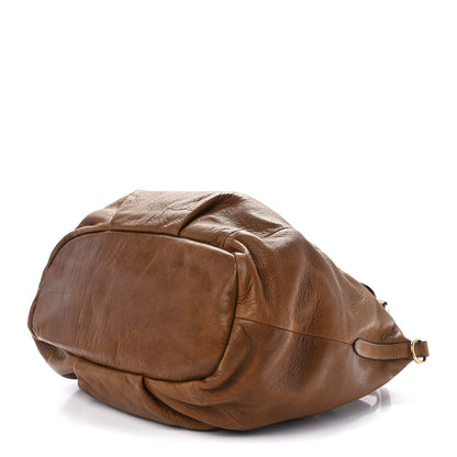 Prada Cervo Shine Tote Nocciolo 11 of 13