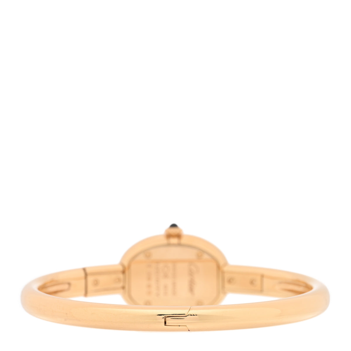 Cartier 18K Yellow Gold 19mm Baignoire Quartz Watch 3 of 5