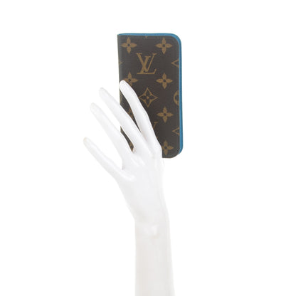 Louis Vuitton Monogram iPhone 6 Folio Case Blue 2 of 7