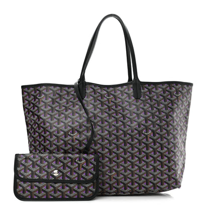 Goyard Goyardine Saint Louis Claire Voie PM Black Violet 1 of 11