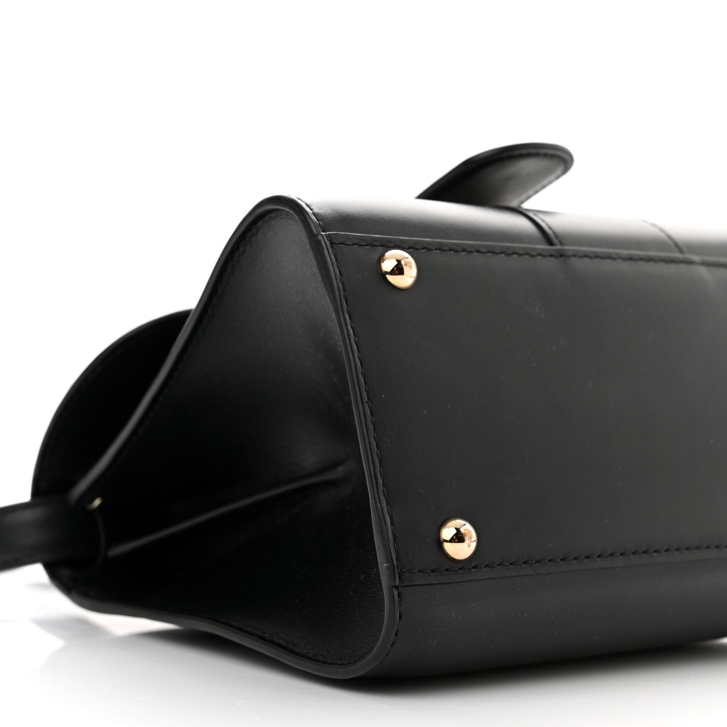 Delvaux Box Calfskin Mini Brillant Satchel Black 9 of 10