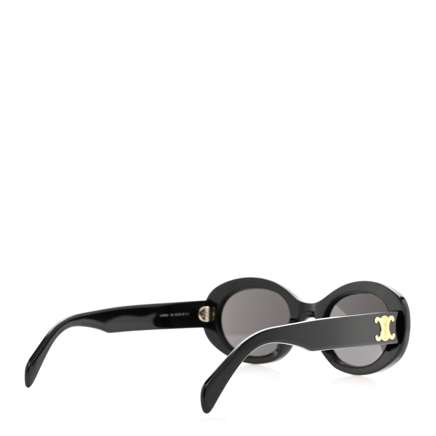 Celine Acetate Triomphe 01 Sunglasses CL 40194U Black 4 of 6