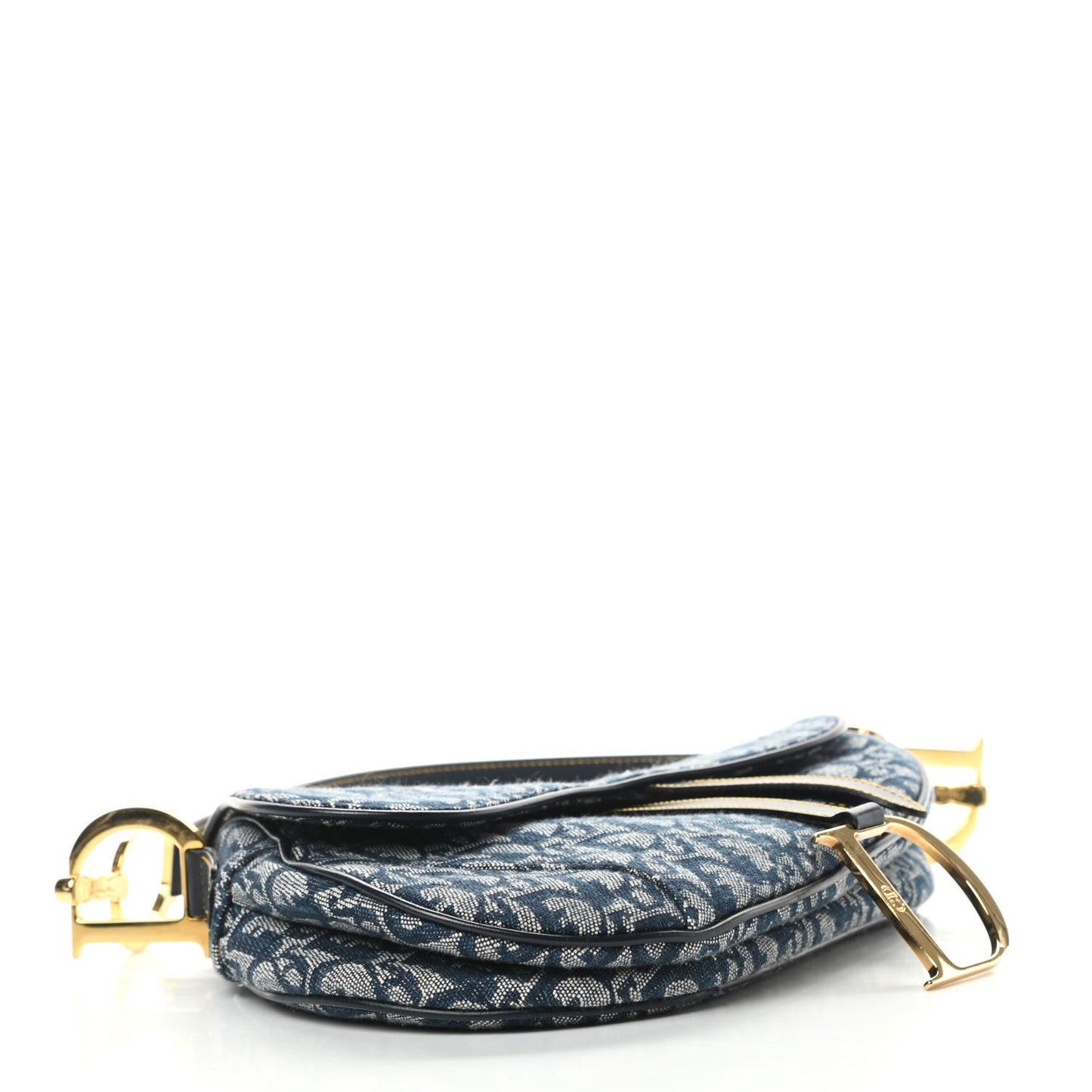 Monogram Saddle Bag Blue